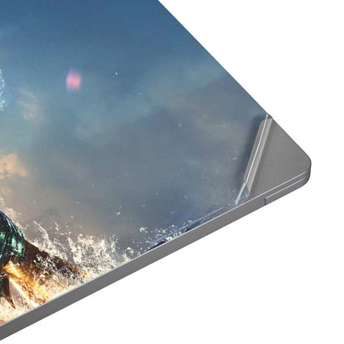 DC Comics Aquaman Movie Poster Trident Universal Laptop 15in (12.2 x 8.8in) Skin
